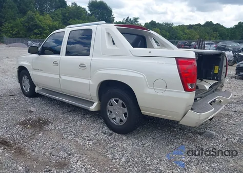 2005 Cadillac Escalade Ext Standard из США, поврежденный, VIN 3GYEK62N75G208109
